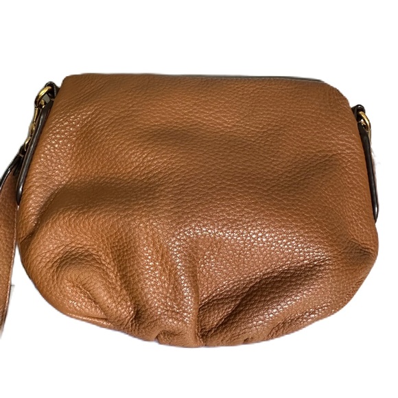 Excellent Marc Jacobs Iconic Mini Natasha Style Camel Pebble Leather Crossbody - Picture 3 of 10